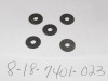 LIONEL PART-  818-7401-023- WASHER #4 .375 X .125   - 5 PIECES- NEW- SR20|396739602103