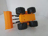 SOMA 1998 MIGHTY WHEELS DIECAST PLASTIC YELLOW FRONT LOADER L17|396335409676