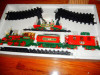 NORTH POLE EXPRESS BATTERY OPERATED CHRISTMAS SET- NEW BRIGHT- LN -|396336509782