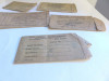 LIONEL TRAINS  POST-WAR PART FIVE ORIGINAL EMPTY PARTS ENVELOPES(E)- FAIR- SR160|297393488681
