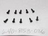 LIONEL NW2 DIESEL SCREWS - 640- 8153- 036- #2 X 5/16-   10 PIECES- NEW- SR20|396806795645