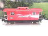 MTH TINPLATE 'o'  GAUGE TRAINS - 8817 CABOOSE- EXC- NO BOX - H43|357408202348