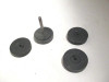LIONEL PART POST-WAR - 4 WHEELS -  APPROX 1 /4" - ONE GEARED W/AXLE - SR153|357413353016