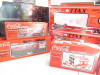 VINTAGE K-LINE TRAINS -  COCA-COLA  TTAX TRAILER TRAIN SET- LN- BOXED- SH|297552170505