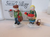 Dept 56 51292 Girl Selling Apples  & News Boy   Accessary Snow Village D1|357486515327