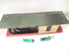 LIONEL 356 STYLE OPERATING STATION W/TWO GREEN CARTS- 0/027- WORKS FINE-S9|357507922683