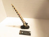 LIONEL TRAINS  POST-WAR #252 OPERATING CROSSING GATE W/PLATE-0/027- EXC, - M71|357507922736