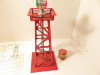 LIONEL POST-WAR TRAINS - 394 METAL OPERATING BEACON TOWER- 027- FAIR- S10|357507922822
