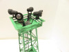 LIONEL TRAINS POST-WAR - 395 GREEN  FLOODLIGHT TOWER- WORKS OK- EXC.- HB2|396988866139