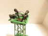 LIONEL TRAINS POST-WAR - 395 GREEN FLOODLIGHT TOWER- WORKS OK- GOOD - B2R|396988866168