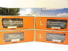 LIONEL TRAINS  FOUR CAR NYC ALUMINUM PASSENGER CAR SET- NEW - E1|297586541366