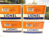 LIONEL - 19165- FOUR CAR LIONEL LINES ALUMINUM PASSENGER CAR SET- NEW - E1|357565528774
