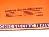 LIONEL - 18500 MILWAUKEE ROAD GP-9 DIESEL W/PULLMOR MOTOR- NEW-  H1|357692633810