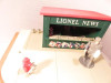 LIONEL POST-WAR #128 OPERATING NEWSTAND ACCESSORY WORKS FINE BOXED- EXC. - S18|297684695615