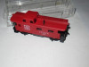 HO TRAINS VINTAGE A.T. & S.F RED CABOOSE - LATCH COUPLERS- EXC.- S31OO|297733616018