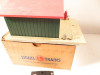 LIONEL POST-WAR #128 OPERATING NEWSTAND ACCESSORY WORKS FINE BOXED- EXC. - P1|397285567212