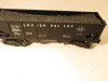 LIONEL TRAINS  POST-WAR 6456 LEHIGH VALLEY HOPPER 0/027 BLACK EXC.- W/LOAD- W12