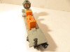 LIONEL POST-WAR 3520 DIECAST SEARCHLIGHT CAR- 0/027- GOOD - LIGHTS UP FINE-W12