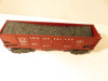 LIONEL TRAINS  POST-WAR 6456 LEHIGH VALLEY HOPPER 0/027 BURGUNDY - EXC.- H52