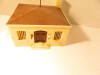 0/027 BUILDING - VINTAGE PLASTICVILLE COTTAGE  KIT - GLUED - VG- SH