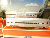 LIONEL - 19165- FOUR CAR LIONEL LINES ALUMINUM PSNGR & 15318- 2 CAR ADD-ON-MINT