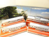 LIONEL - 19165- FOUR CAR LIONEL LINES ALUMINUM PSNGR & 15318- 2 CAR ADD-ON-MINT