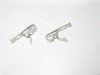 LIONEL PART - 395-30 - SILVER TERMINAL CLIPS (2) - ORIGINAL - NEW  -  SR34