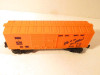 LIONEL TRAIN POST-WAR  6014 ORANGE FRISCO BOXCAR- 027- EXC.- H52