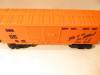 LIONEL TRAIN POST-WAR  6014 ORANGE FRISCO BOXCAR- 027- EXC.- H52