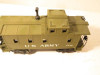 CUSTOM PAINTED U.S. ARMY LIGHTED CABOSE- 0/027- EXC. - H8