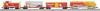 MTH TRAINS RAILKING 30-4042-0 McDONALDS READY TO RUN TRAIN SET- NEW - SH