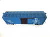 HO Mantua Boston & Maine Blue Boxcar #70056 Black Sliding Doors  W79