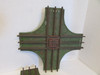 Lionel No.20 Pre War Standard Gauge 90 Degree Crossing Green w/Plaque Pair W79