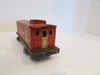 Lionel Lines  #1682 Tin Pre-War Red Caboose Missing Roof