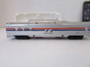 Life Like 9321 Amtrak Silver Tower Observation Car  HO Scale Silver Good  Lot-E5