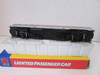 Life Like 9321 Amtrak Silver Tower Observation Car  HO Scale Silver Good  Lot-E5