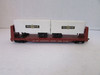 Revell  4150 Atlantic Coast Line HO Flat car with ACL Containers no box   Lot-E5