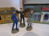 Putz Village Composition Railroad Station Buildings & Figures 9 Pcs Japan Box W3