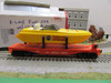 Lionel 16972 Los Angeles County Flatcar Red #6424 with Lifeguard Boat No box B10