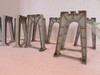 Lionel  10 Pcs Elevated Trestle Parts #A-110 Grey   No Clips  Used SH