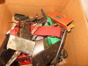 LIONEL - POST-WAR & MORE- BOX OF ASSORTED TRAINS / PARTS- GREAT VALUE- S25