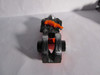MATTEL 1986 HOT WHEELS ZOMBOT SPEED DEMON RACE CAR ORANGE GUN  H2