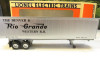 LIONEL TRAINS -16374 DENVER & RIO GRANDE FLAT W/TRAILER - 0/027- BOXED - B15