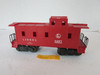 Lionel 6257 Lionel Logo  Red Caboose no box  1947 Used M2