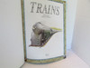 Trains Visual History of Railroads Large Coffee Table Book 40 pages  W5