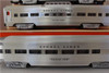 LIONEL - 19165- FOUR CAR LIONEL LINES ALUMINUM PASSENGER CAR SET- NEW - H1