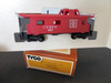 Tyco 327J:350 8 Wheel Caboose Red AT&SF #7240  HO Scale VG Boxed  S31O