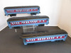 Lionel 31960 Polar Express 3 Passenger Cars 2 Coaches 1 Observation no box    S9