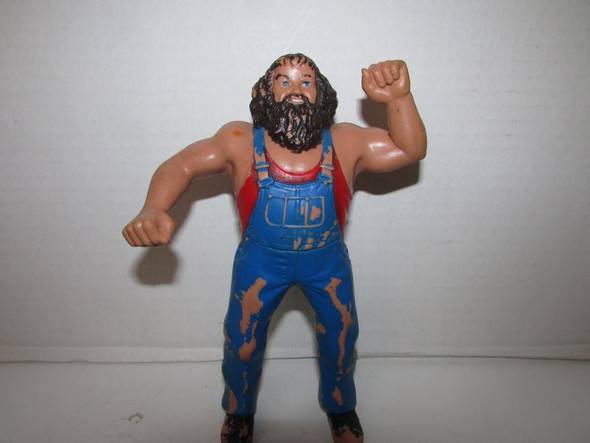 VTG WWF TITAN SPORTS RUBBER FIGURE 1984 HILLBILLY JIM 7-1/2"  L235