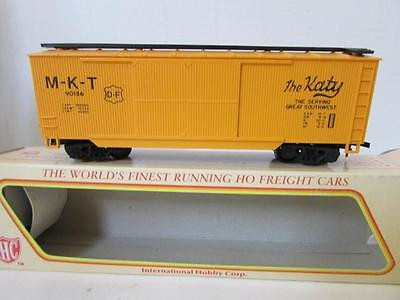 IHC M-K-T #90186 40' DOUBLE DOOR BOXCAR "THE KATY" WITH BOX  L243